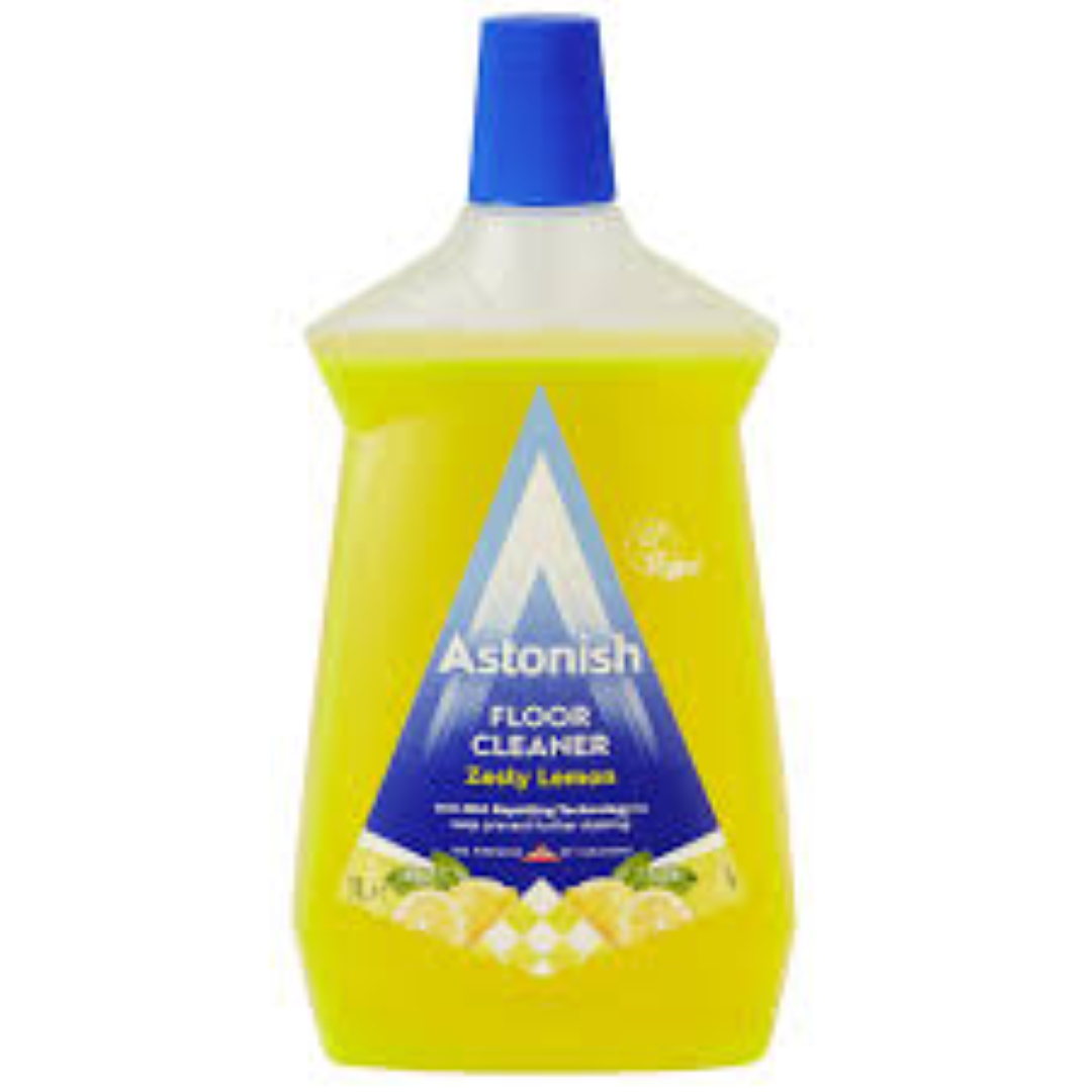 ASTONISH FLOOR CLEANER ZESTY LEMON 1LT